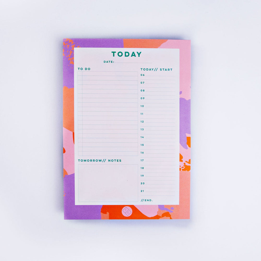 
            
                Load image into Gallery viewer, Palette Knife Daily Planner Pad
            
        