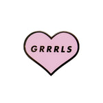 Grrrls Enamel Pin