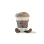 Coffee Cup Plush Toy (Brown)