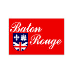 Baton Rouge Flag Vinyl Sticker