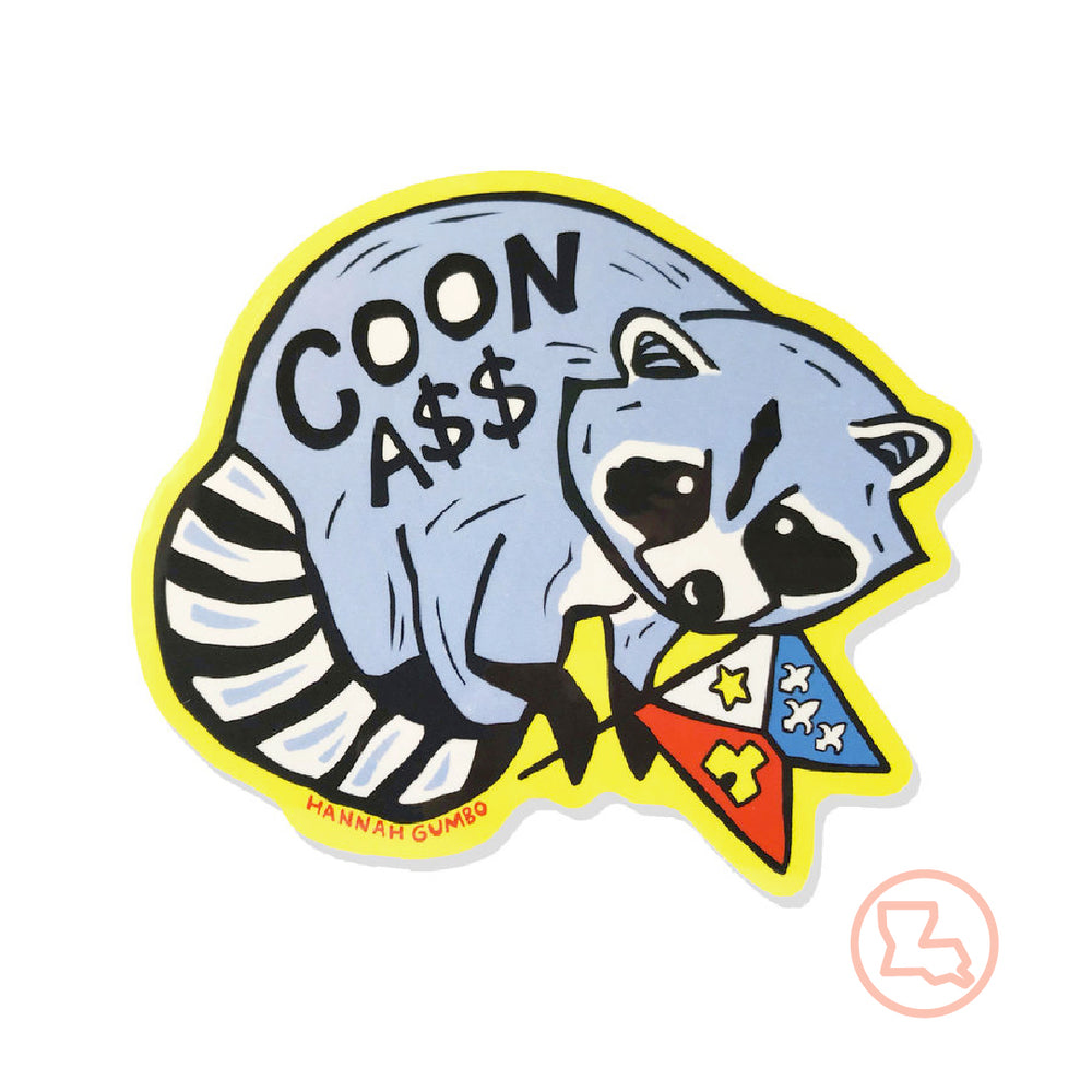 Coon A$$ Sticker