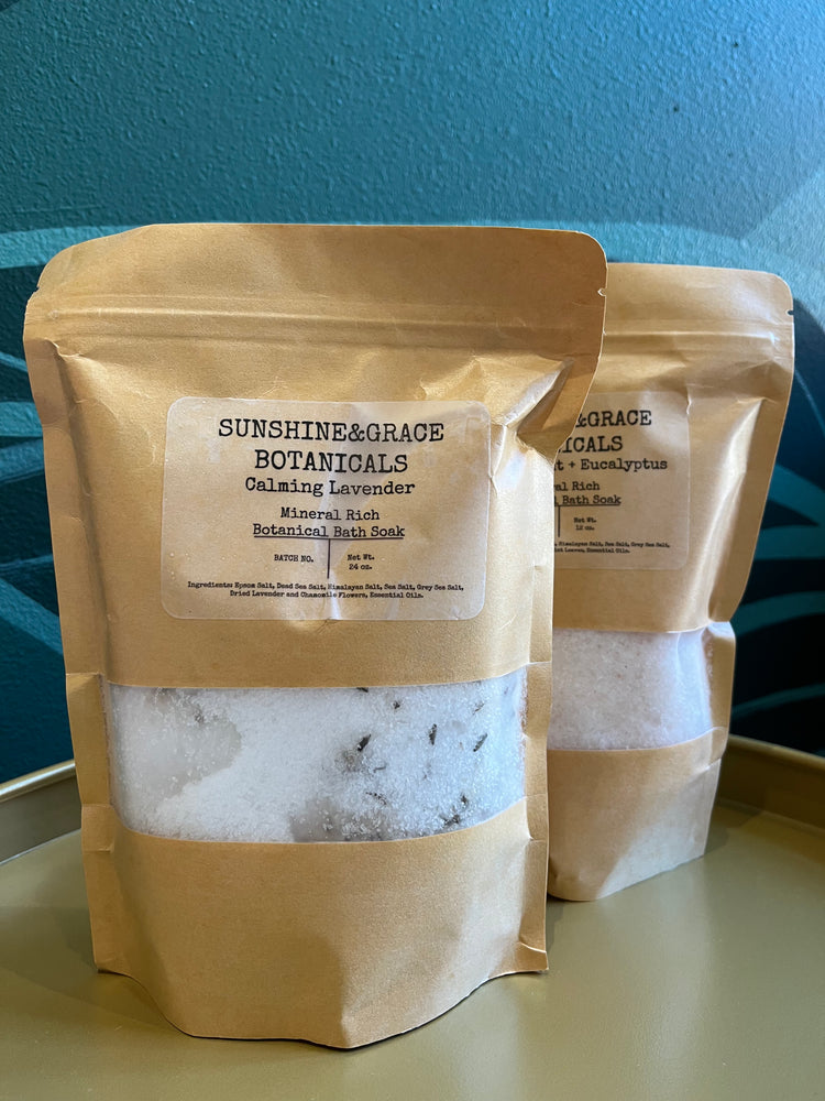Mineral Rich Botanical Bath Soak 24oz Bag