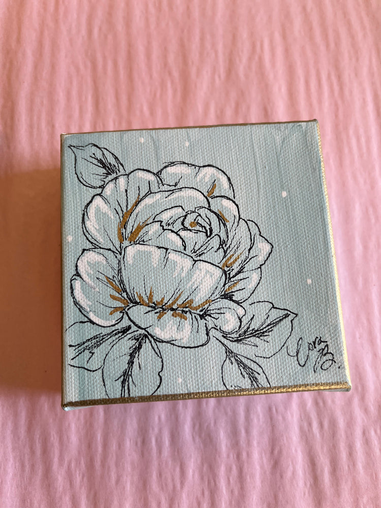 
            
                Load image into Gallery viewer, Floral 4x4 Square Canvas
            
        