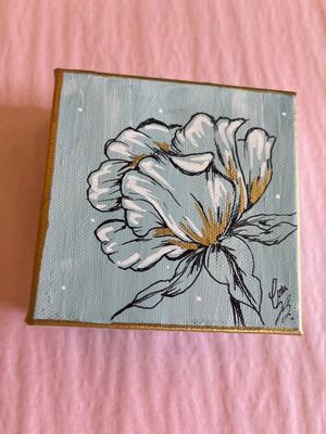 
            
                Load image into Gallery viewer, Floral 4x4 Square Canvas
            
        