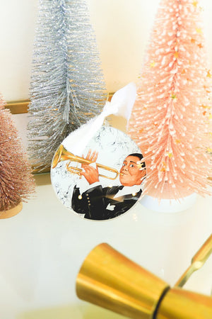 Louis Armstrong Ornament