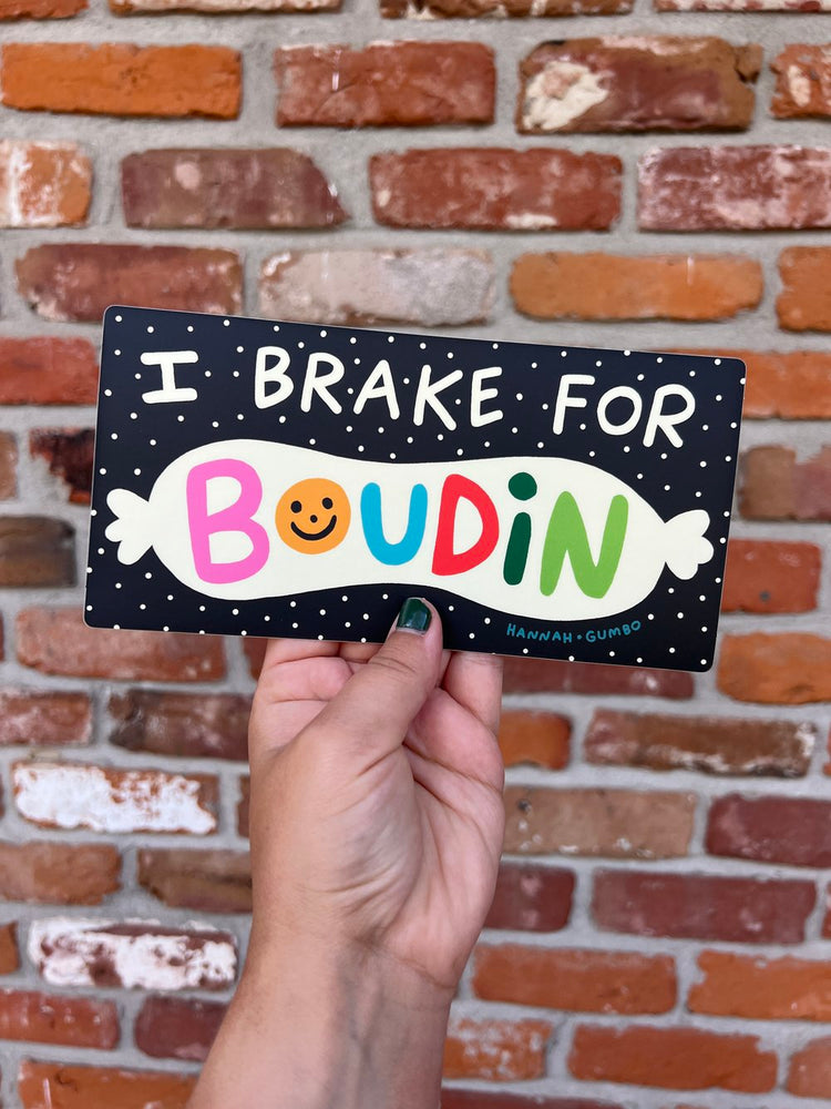 Boudin Bumper Sticker