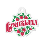 Louisiana Strawberry Keychain