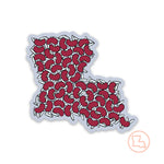 Louisiana Red Beans Sticker