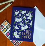 Aline Prints + Design Hey There Cher! Greeting Card