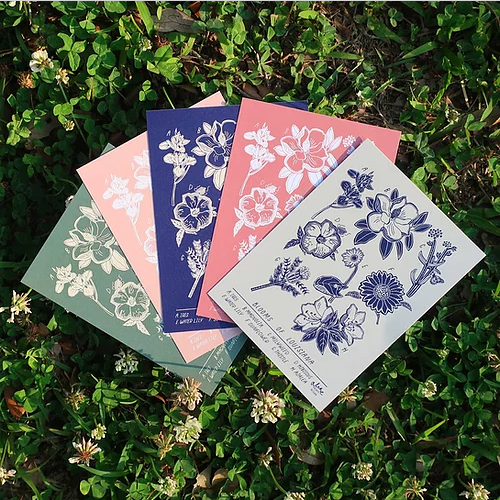 Blooms of LA Notecard Set