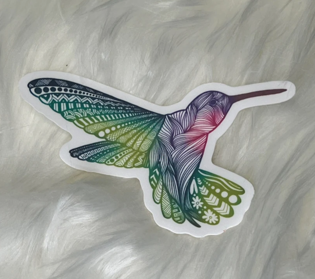 Humming Bird Sticker