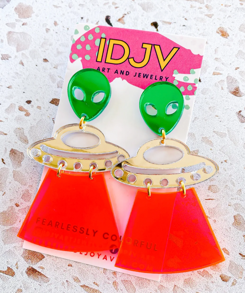 Alien Invasion Earrings