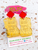 Lucky Cat Earrings