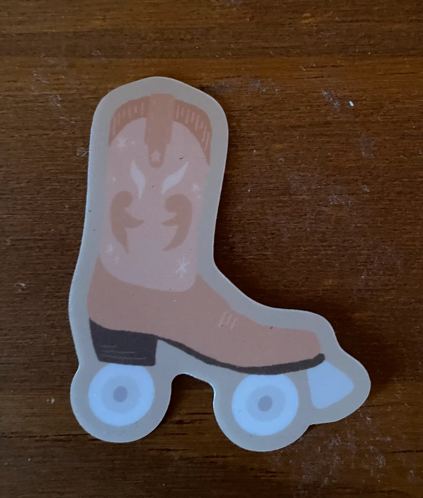 Roller Boot Sticker