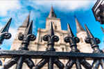 Gates in Front of Cathedral 8x10 Print