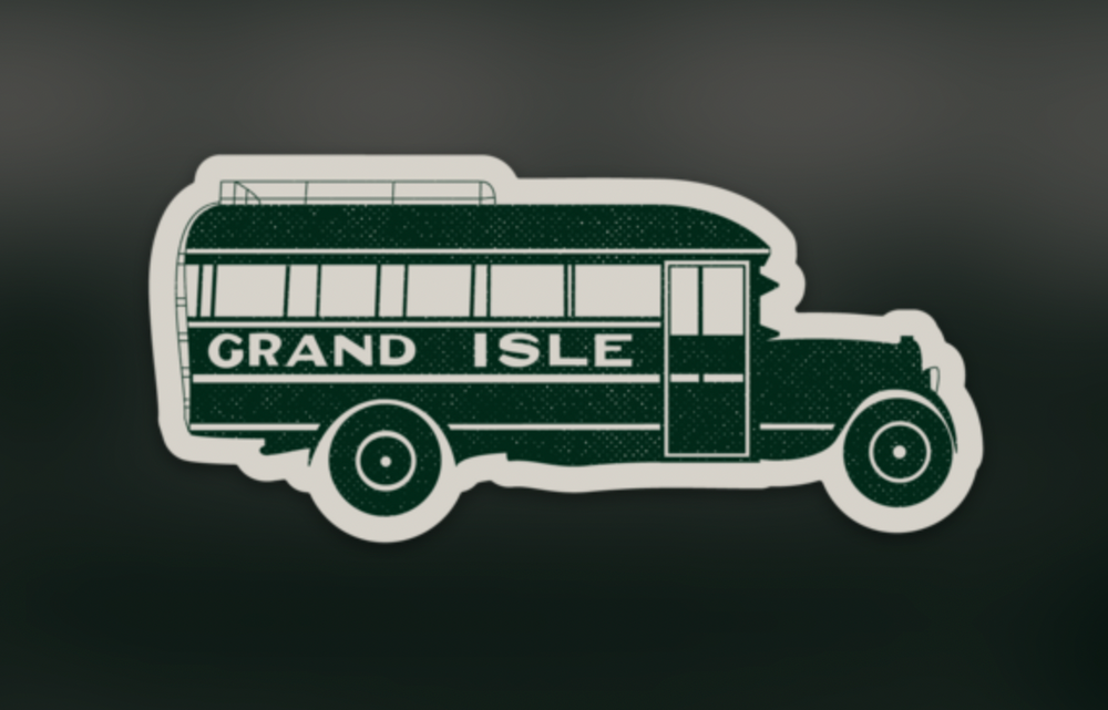 
            
                Load image into Gallery viewer, Grand Isle Sticker
            
        