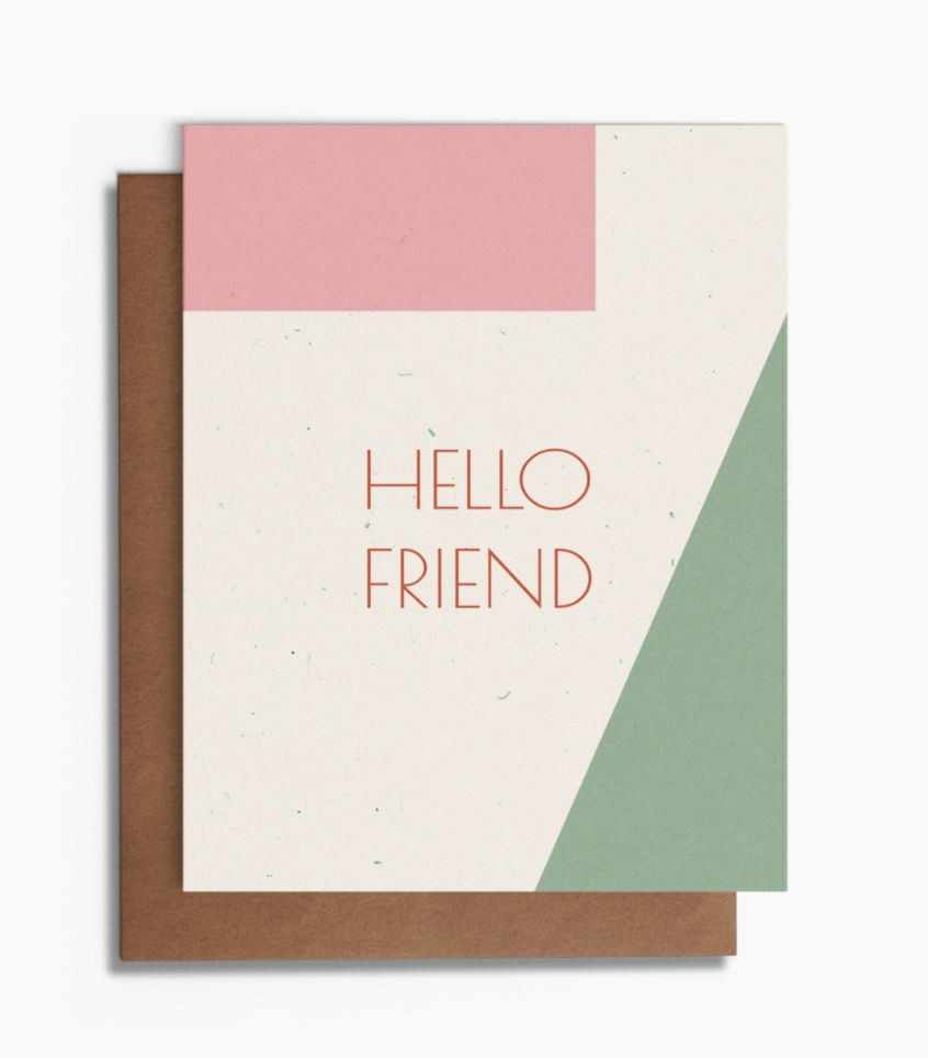 Hello Friend Card