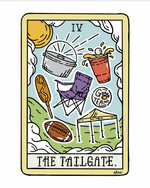 The Tailgate: Tarot Card Print