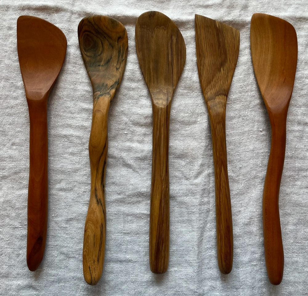 12-13" Hardwood Cooking Spoons