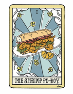 The Po-Boy : Tarot Card 18x24 Canvas