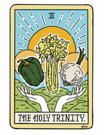 The Trinity: Tarot Card 18x24 Canvas