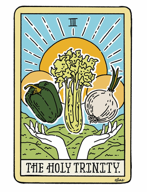 
            
                Load image into Gallery viewer, The Trinity: Tarot Card 18x24 Canvas
            
        