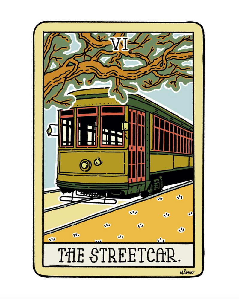 The Streetcar Tarot Print