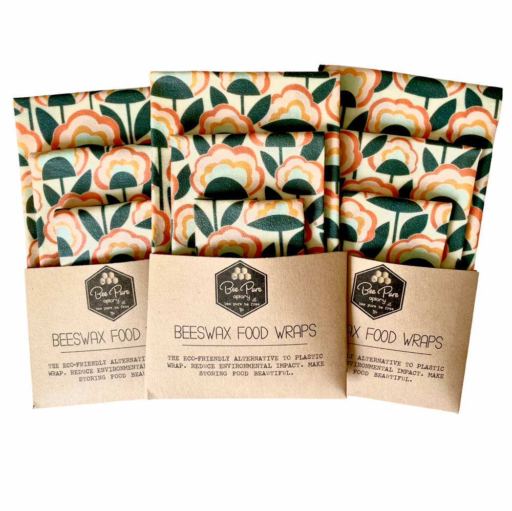 FLOWER POWER - Beeswax Food Wraps