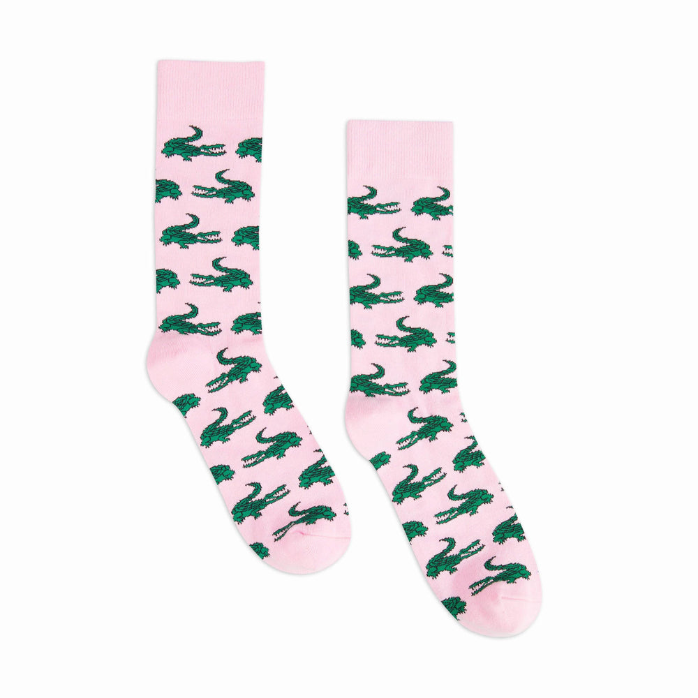 
            
                Load image into Gallery viewer, Gator Pink Socks
            
        