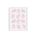 Pink Aw Shucks - Oyster Art Print