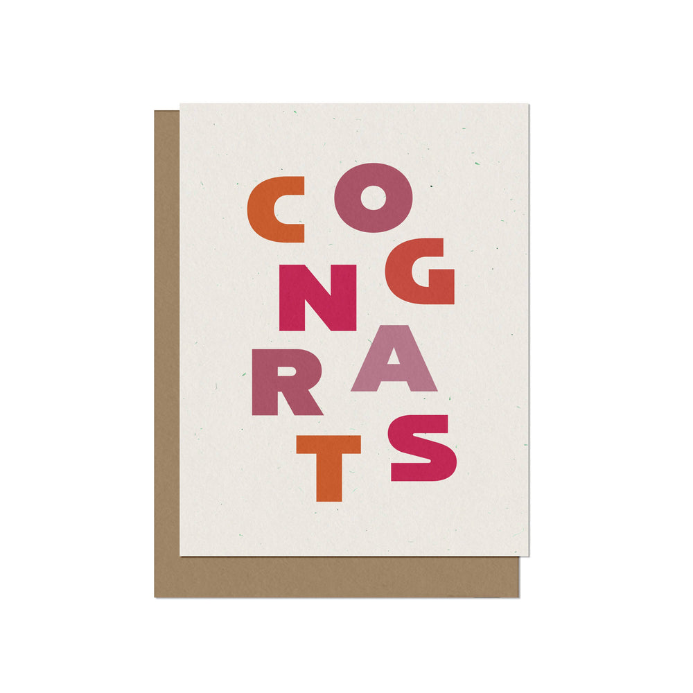 
            
                Load image into Gallery viewer, Colorful Playful Congrats Card
            
        
