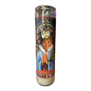 Cindy Lou Who Devotional Prayer Candle