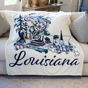 Louisiana Love Throw