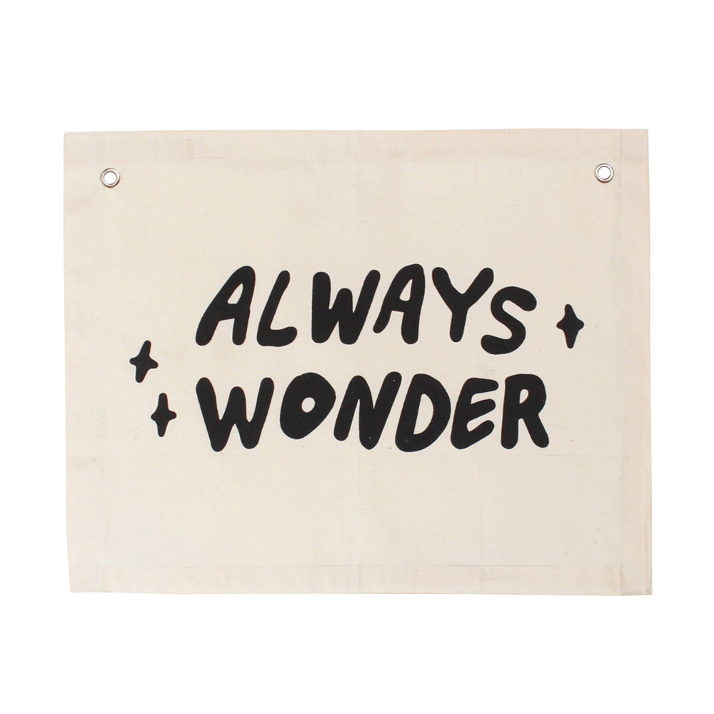 Always wonder banner