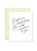 Love With Nowhere To Go Sympathy Greeting Card