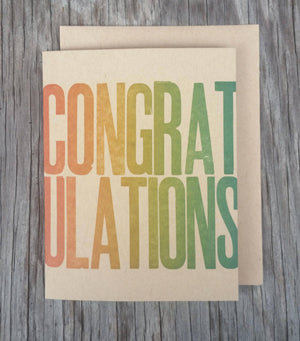 Congratulations Card