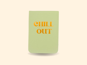 Chill The Fuck Out Leatherette Pocket Journal