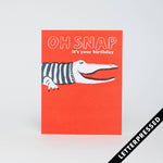 Alligator Birthday Card