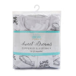 Sweet Dreams Zippered Sleep Sack