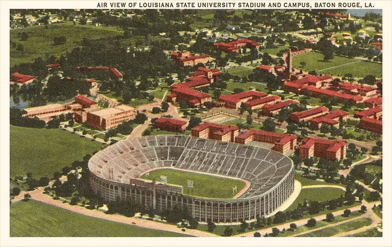 University Stadium Postcard