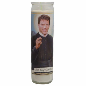 
            
                Load image into Gallery viewer, Harry Connick Jr Devotional Prayer Saint Candle
            
        
