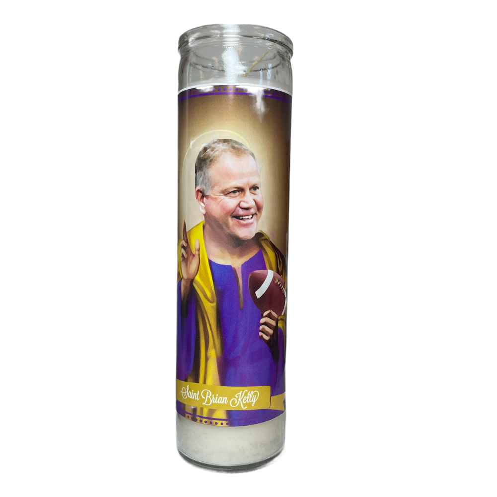 Brian Kelly Devotional Prayer Saint Candle