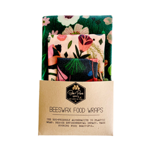 Enchanted Rainforest Variety Pack Beeswax Food Wraps