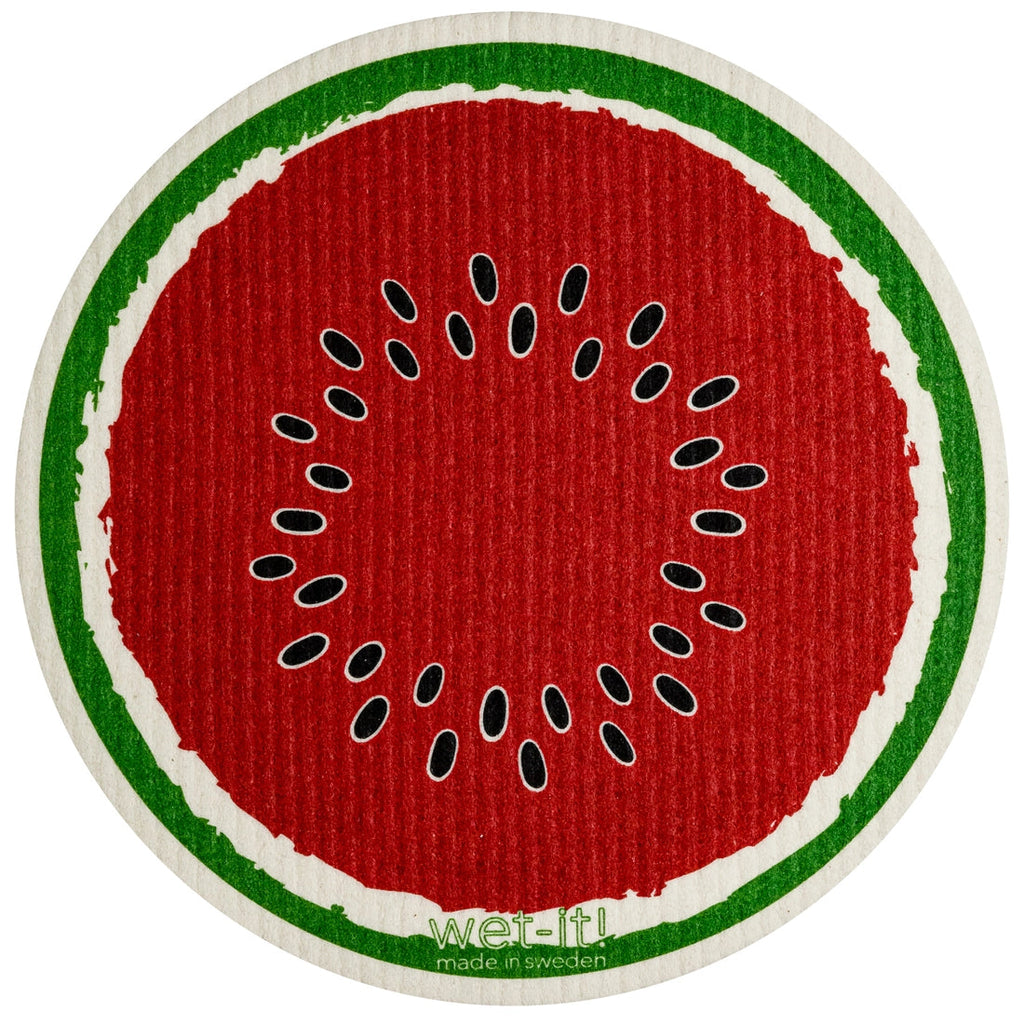 Watermelon Round Swedish Sponge Cloth – Local Supply BR